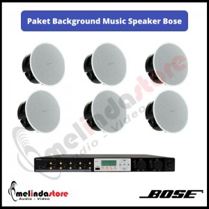 Paket Background Music Indoor Speaker Ceiling Bose DM2C | 6 Speaker Paket Background Music Indoor Speaker Ceiling Bose DM2C | 6 Speaker